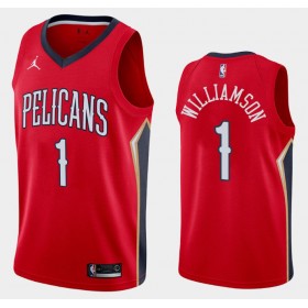 Dres New Orleans Pelicans Zion Williamson 1 2020-21 Jordan Brand Statement Edition Swingman
